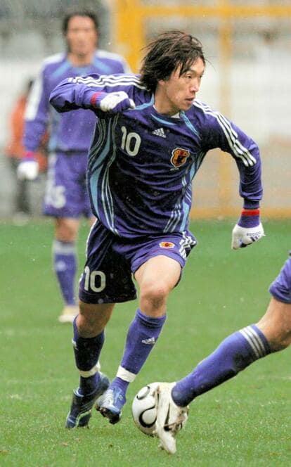 日本が生んだ最強のレフティー中村俊輔 (c)朝日新聞社