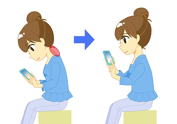 猫背で「呼吸が浅い」と、いろいな弊害が……