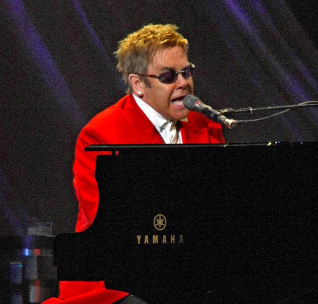 エルトン・ジョン (c)朝日新聞社
