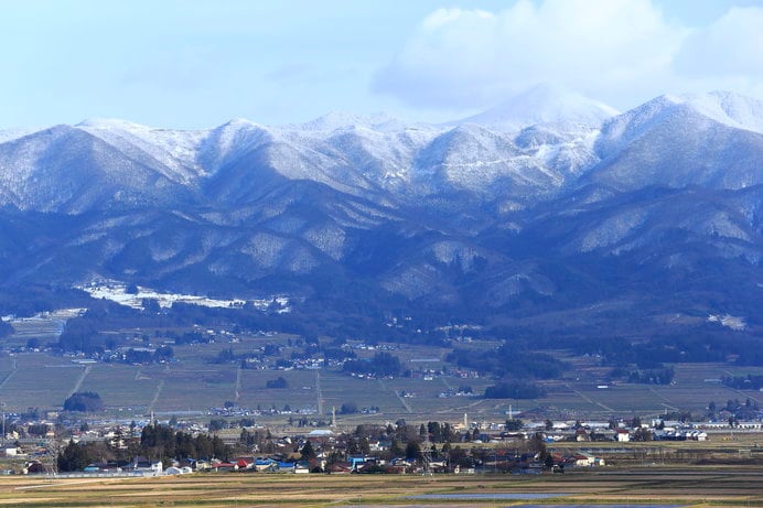 冬の磐梯山。雪が降ると真っ白な世界に！