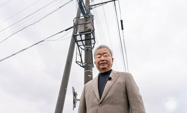 立てて電話線を引く電信柱は全国を結ぶ通信網の一つ　NTT・澤田純会長