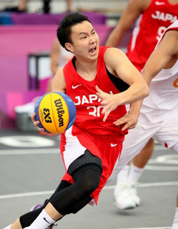 富永啓生（※画像は東京五輪では3x3男子日本代表としてプレーした時のもの）