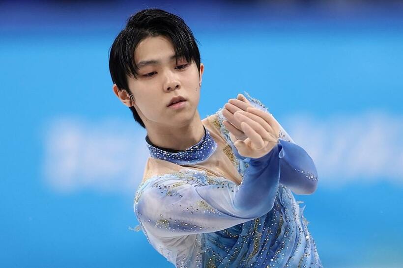 羽生結弦のＳＰの演技（gettyimages)