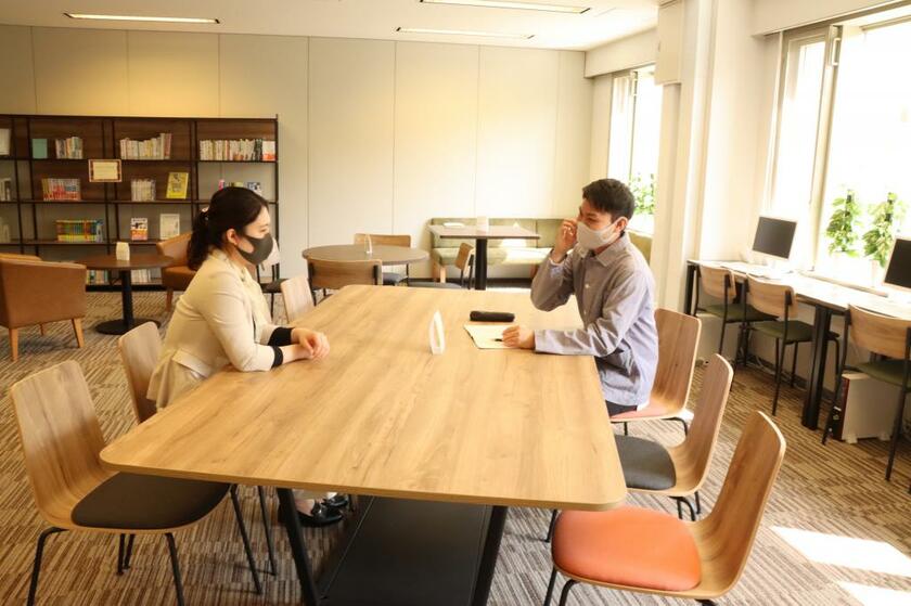 就活のハードルを下げようと、関西大では今年4月にキャリアデザインラボを開設（写真／関西大学提供）