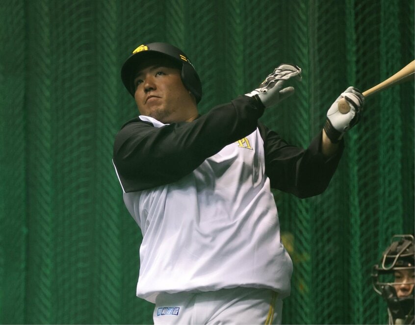 今季からソフトバンクでプレーする山川穂高