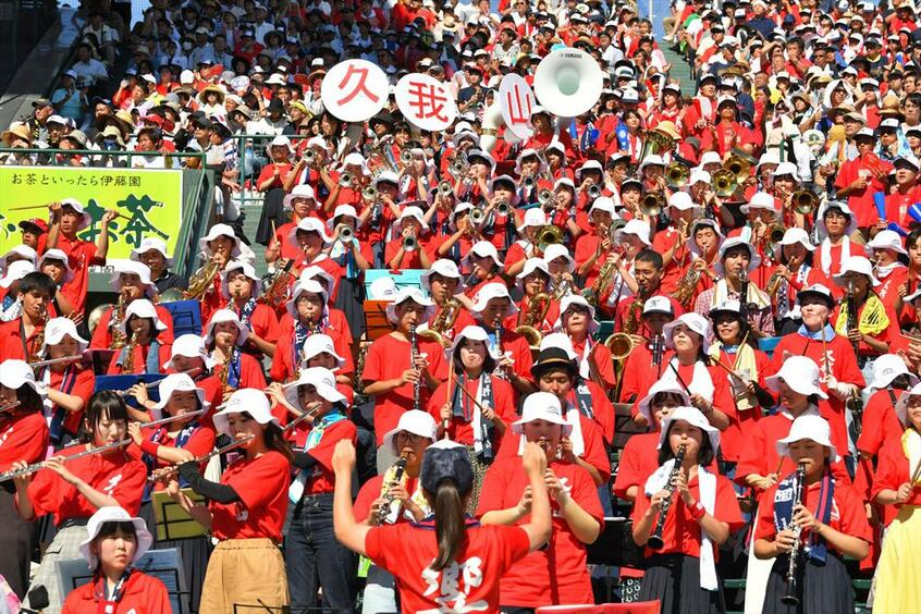 今大会では国学院久我山の「一本」が話題に(撮影/写真部・東川哲也)