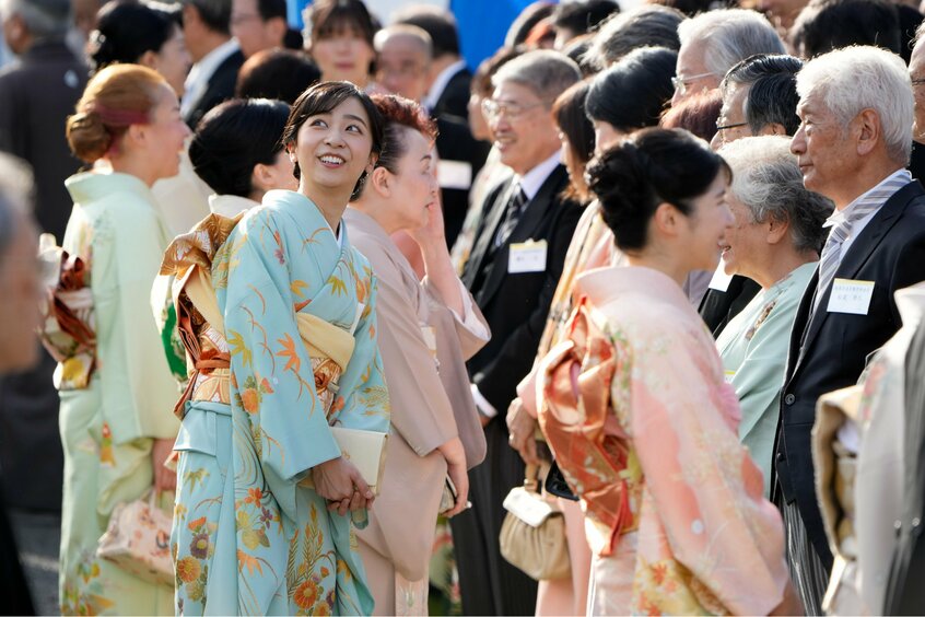 スポーツ観戦好きの天皇ご一家。愛子さまも選手の活躍や経歴に詳しく、「結構マニアックな質問をしてくださった」とスケボー金メダリストの堀米雄斗選手=2024年10月30日、赤坂御苑、JMPA