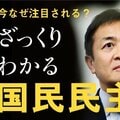 【図解でわかる】ざっくりわかる国民民主党 玉木代表SNSの桁違いのフォロワー数 立憲民主党との違いは?
