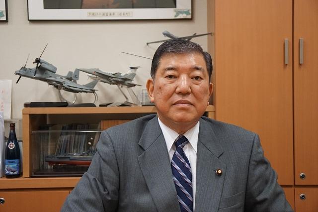 石破茂元自民党幹事長(撮影/上田耕司)