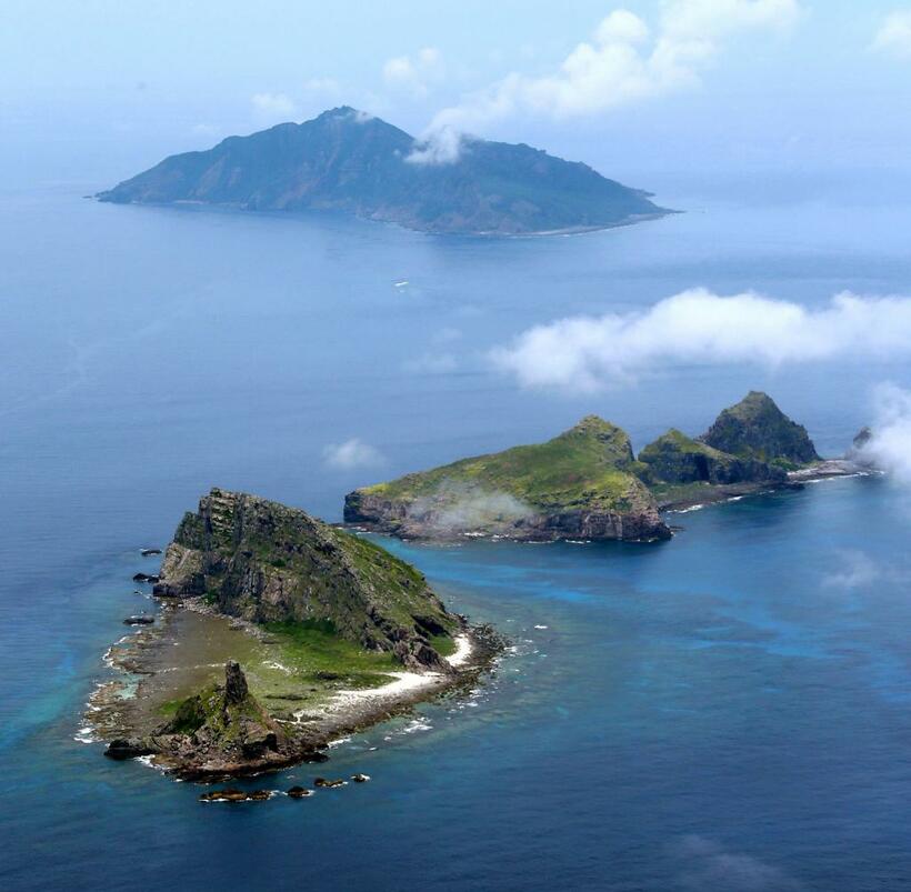 尖閣諸島　（ｃ）朝日新聞社
