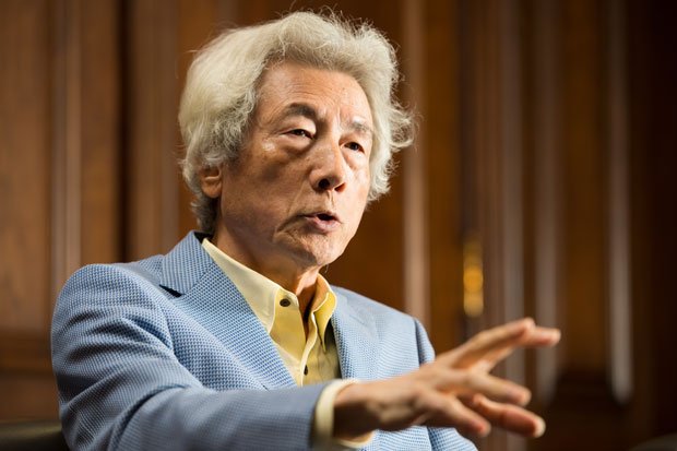 小泉純一郎氏（撮影／写真部・岸本絢）