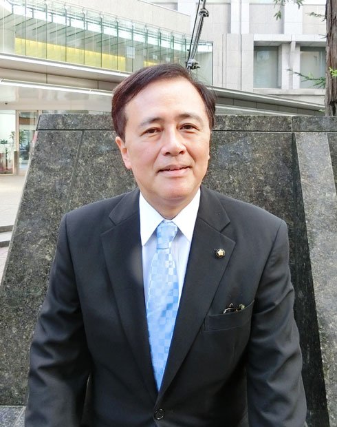 世田谷区長保坂展人（ｃ）朝日新聞社
<br />