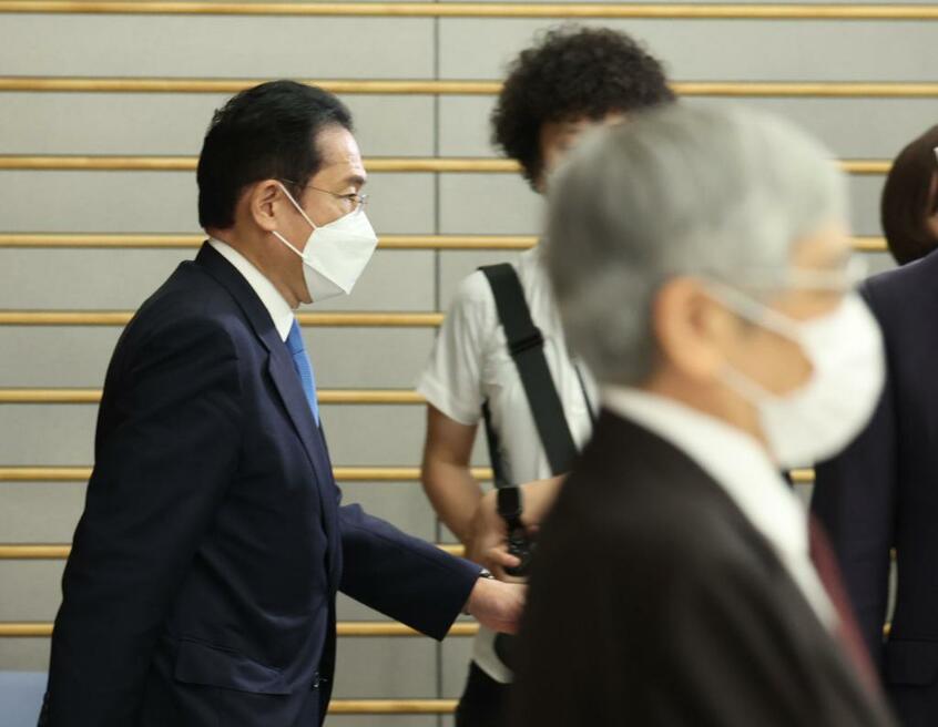 岸田首相と日銀の黒田総裁