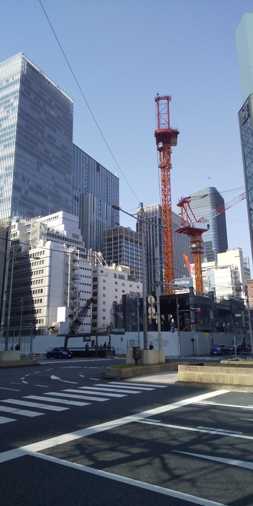 八重洲口側などで大規模な再開発が相次ぐ東京駅周辺