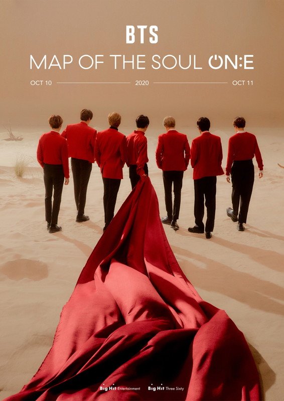 BTS、全世界で最新技術活用のオンラインコンサート【BTS MAP OF THE SOUL ON:E】