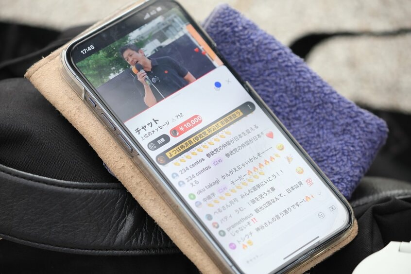 “オレンジ旋風”を巻き起こした神谷代表（撮影：写真映像部・松永卓也）