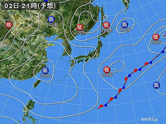 予想天気図