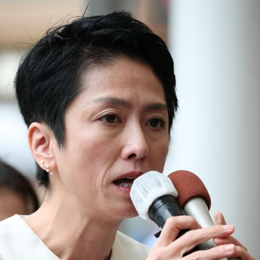 離婚を決意した蓮舫議員　（ｃ）朝日新聞社