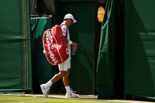 ウィンブルドン自身初のベスト8入りはお預けとなった錦織圭（写真：getty Images）