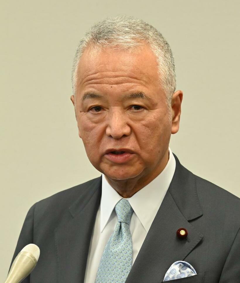 自民党の甘利明元幹事長