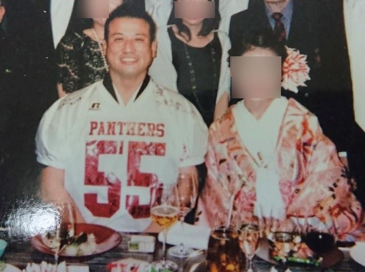 冨田市長の結婚式の写真