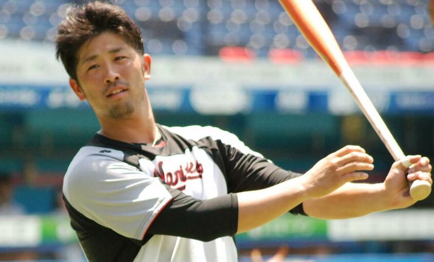 契約解除のロッテ・清田育宏(C)朝日新聞社