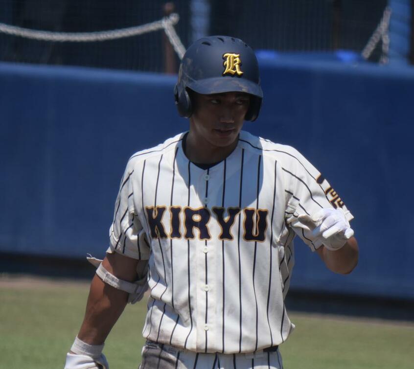 桐生第一・三塚琉生(写真提供・プロアマ野球研究所 PABB)