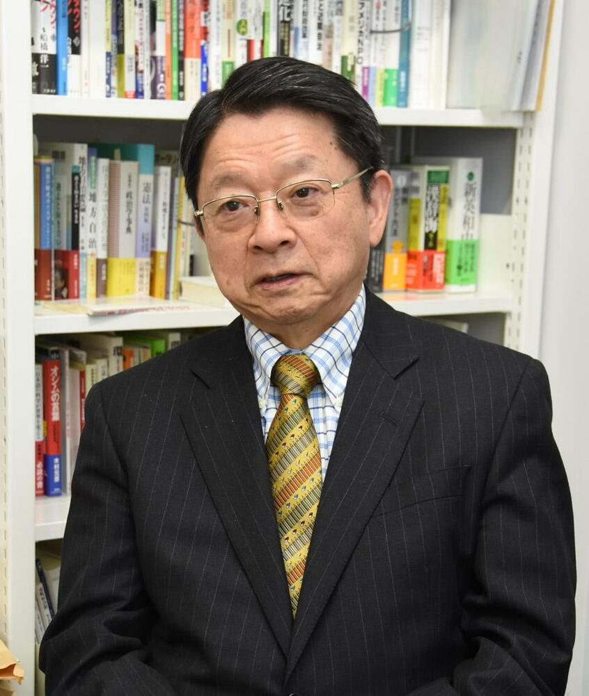 元総務相、元鳥取県知事の片山善博さん
