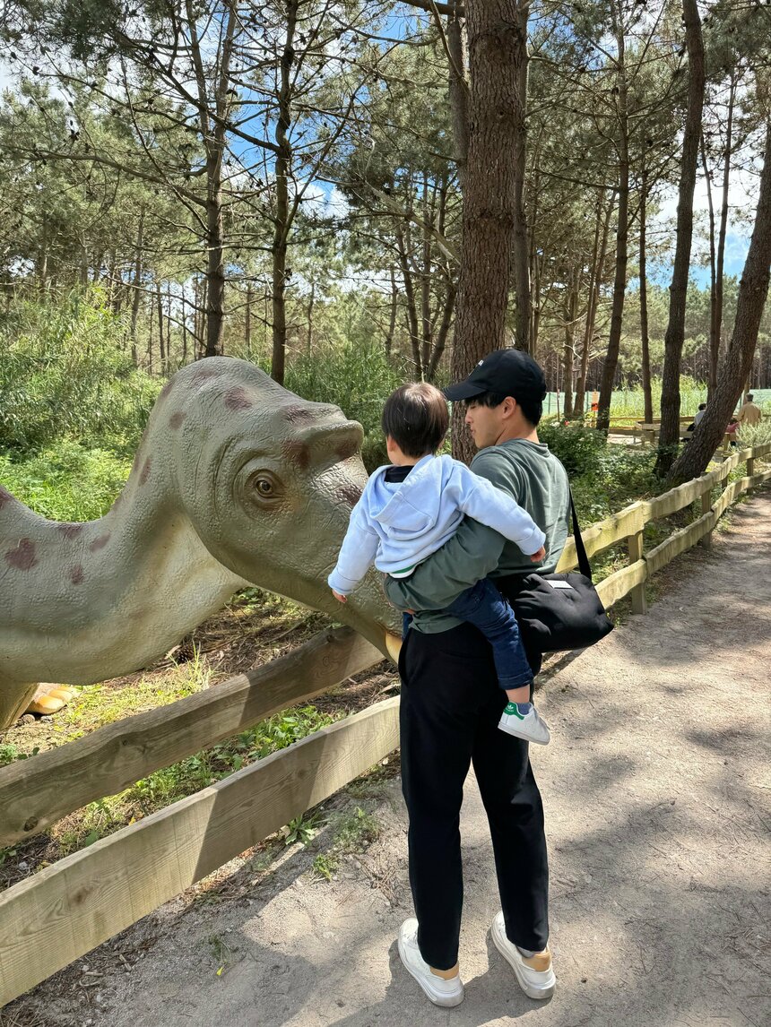 相馬選手とお子さん