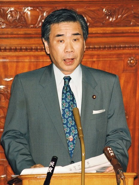羽田孜元首相（ｃ）朝日新聞社
