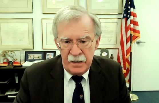 Ｊｏｈｎ　Ｂｏｌｔｏｎ／１９４８年生まれ。長年にわたり公職に就き、トランプ政権では国家安全保障担当の補佐官を務めた。著書に『ジョン・ボルトン回顧録　トランプ大統領との４５３日』（朝日新聞出版）