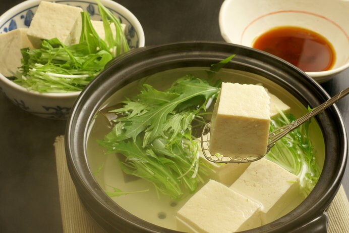 胃腸が疲労気味の時は、いつもの湯豆腐に「水菜」をプラスしてみては？