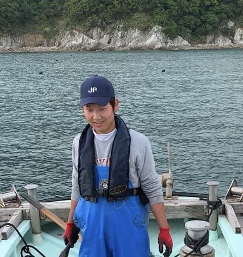 定置網漁師の松岡さん