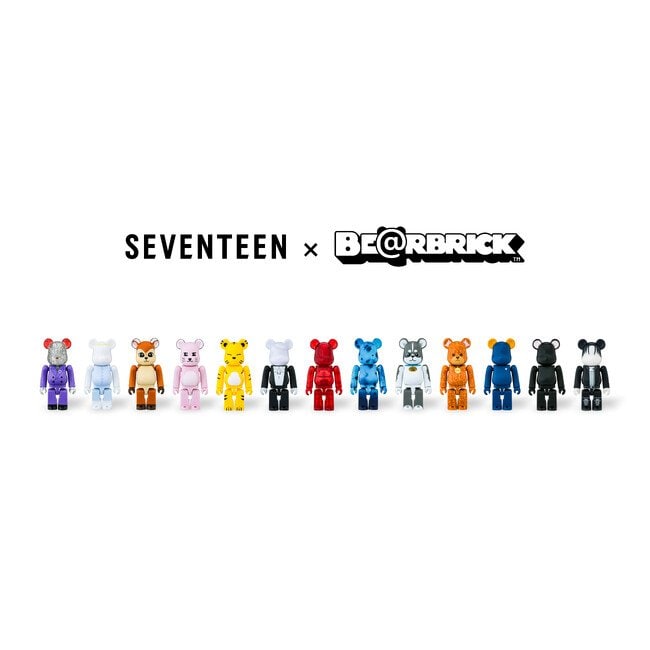 写真・図版(1枚目)| SEVENTEENのデビュー10周年を記念した、メンバープロデュースのBE@RBRICKが初登場!