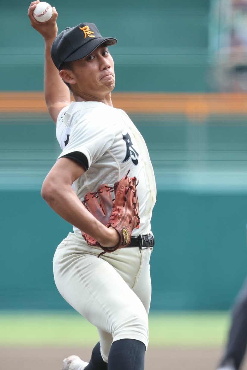 廣瀬賢汰_尽誠学園（香川）・投手・3年（撮影／写真映像部・東川哲也）