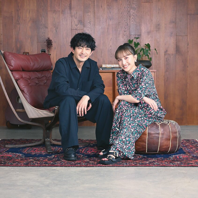 hair & make up 中條三菜子(KIND) 浅津陽介/styling 滝沢真奈 井田信之/costume Au BANNISTER SALON adam et rope´ MU vv popy・k/写真 篠塚ようこ