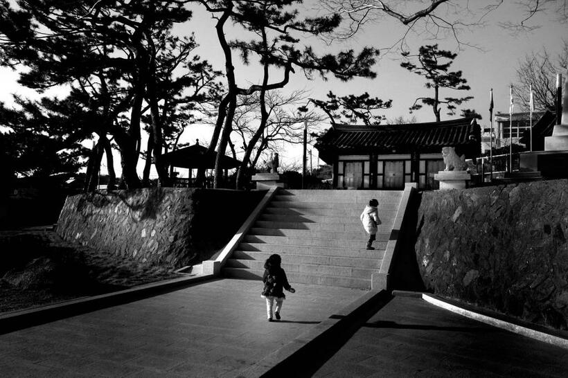 九龍浦神社跡（現九龍浦公園）2014（撮影：藤本巧）