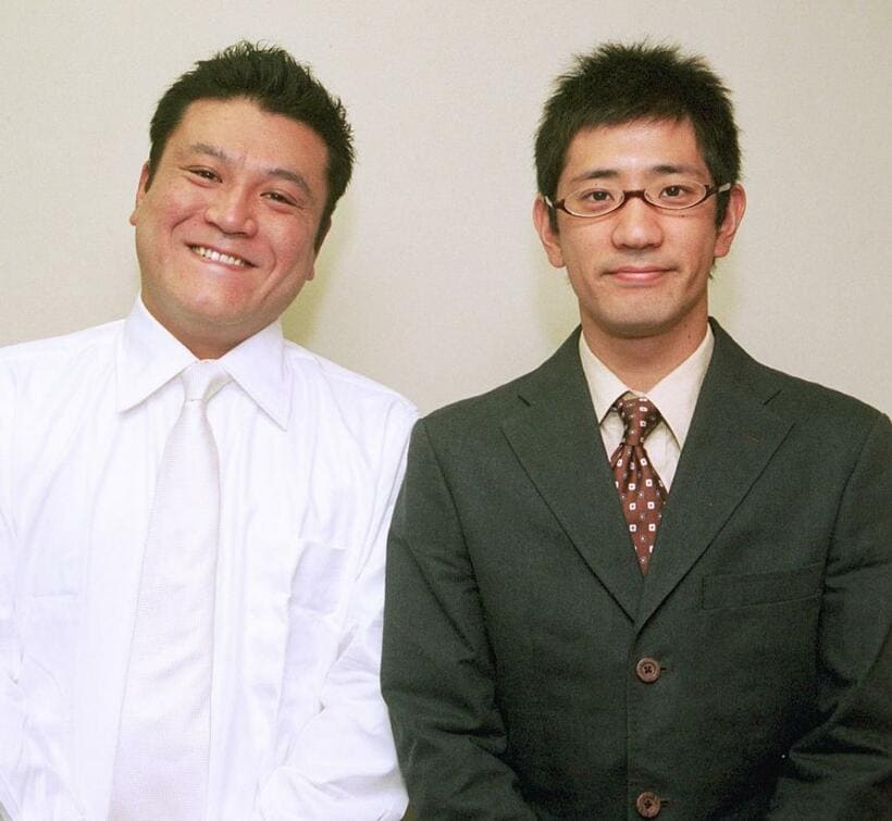 アンタッチャブルの山崎弘也（左）と柴田英嗣