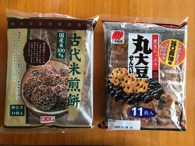 ちょっと変わり種のおせんべいは料理にも使える