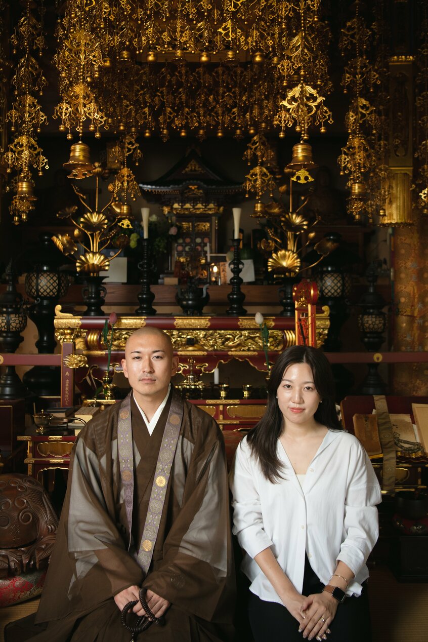 和田紗希さん（右）と和田光明さん（撮影：写真映像部・和仁貢介）