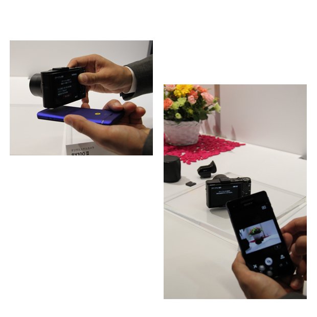 RX100 II Wi-Fi搭載でスマホ連携も可能