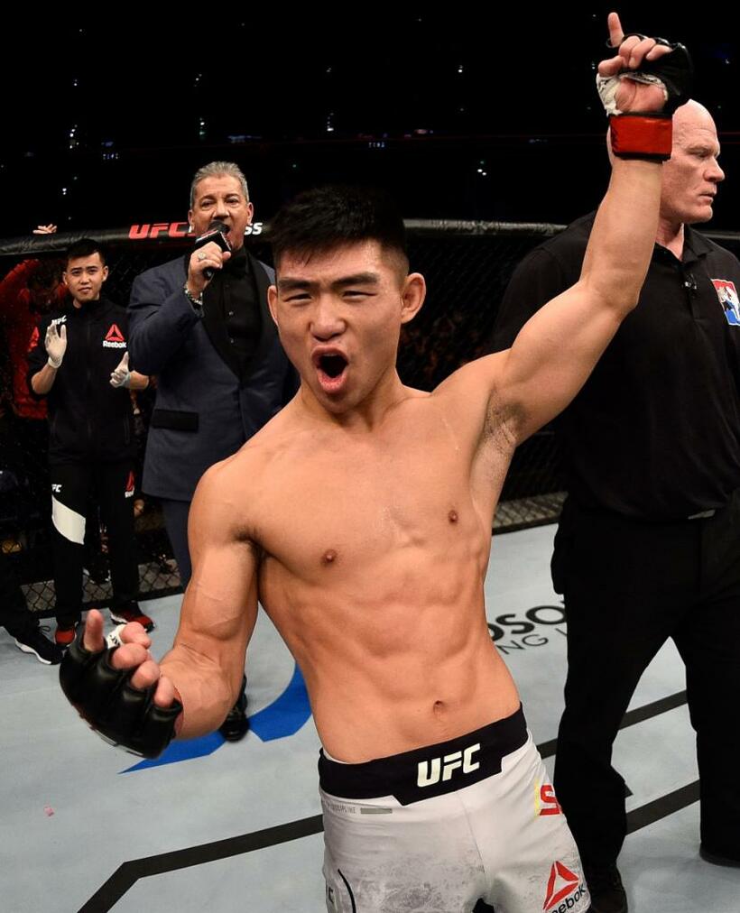 中国MMA界で未来のエースとして期待されているソン・ヤドン（写真／gettyimages）