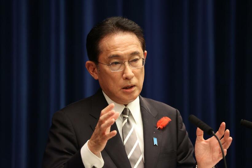 岸田文雄首相　（ｃ）朝日新聞社