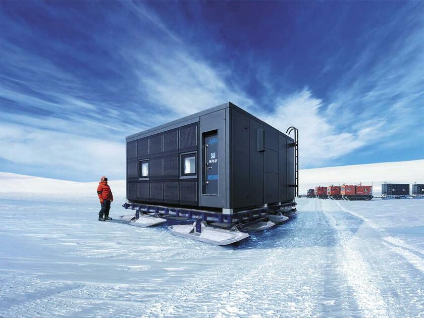 南極基地ユニット（画像提供／国立極地研究所）