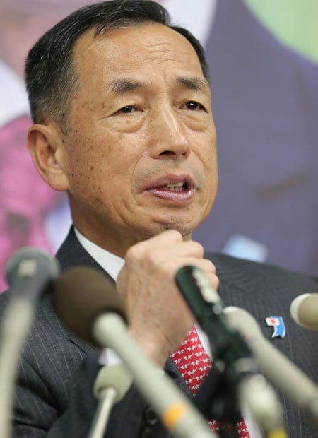 党も家族も前途多難な田母神氏　（ｃ）朝日新聞社　＠＠写禁