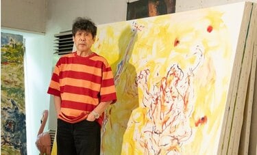 美術家・横尾忠則が「目的のない生き方の実践の実現」に挑む　絵に描かされてる彼が「寒山拾得」から学んだこと