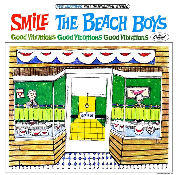 「good vibrations」が収録されているTHE BEACH BOYSの『SMILE』