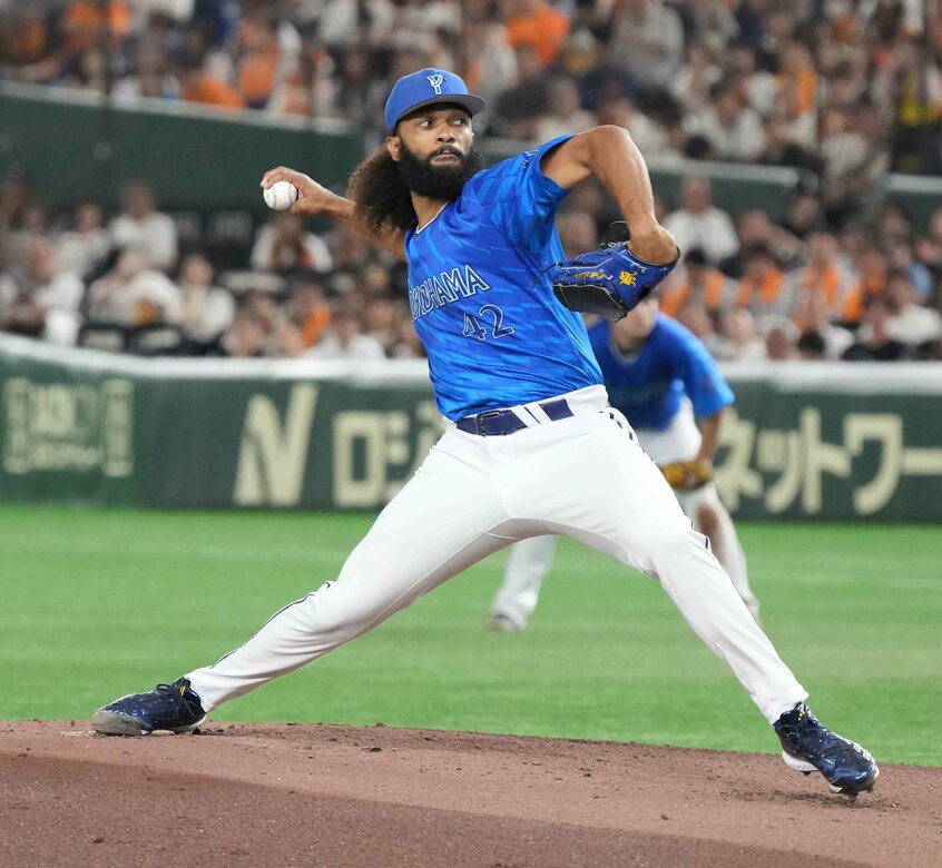 抜群の存在感を示しているジャクソン(写真提供・日刊スポーツ)