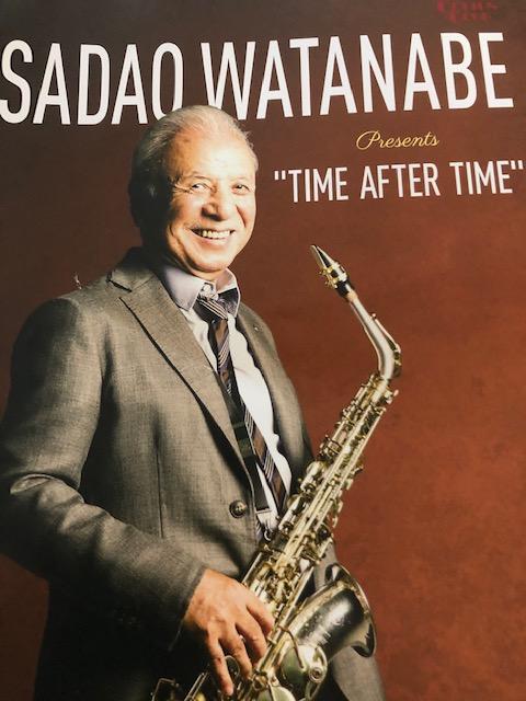 COTTON CLUB SADAO WATANABE “TIME AFTER TIME”フライヤー