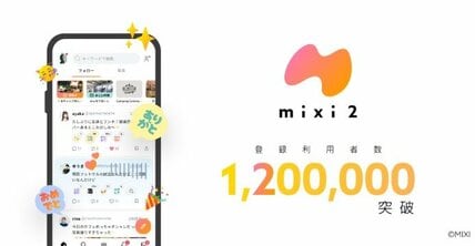 mixi2スタートから1週間で100万人超のユーザー獲得　「SNS移住」でⅩから離れる若者も